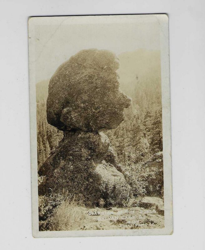 Vtg 1920's/1930's RPPC Guardian Rock, Sylvan Lake, South Dakota Pos...