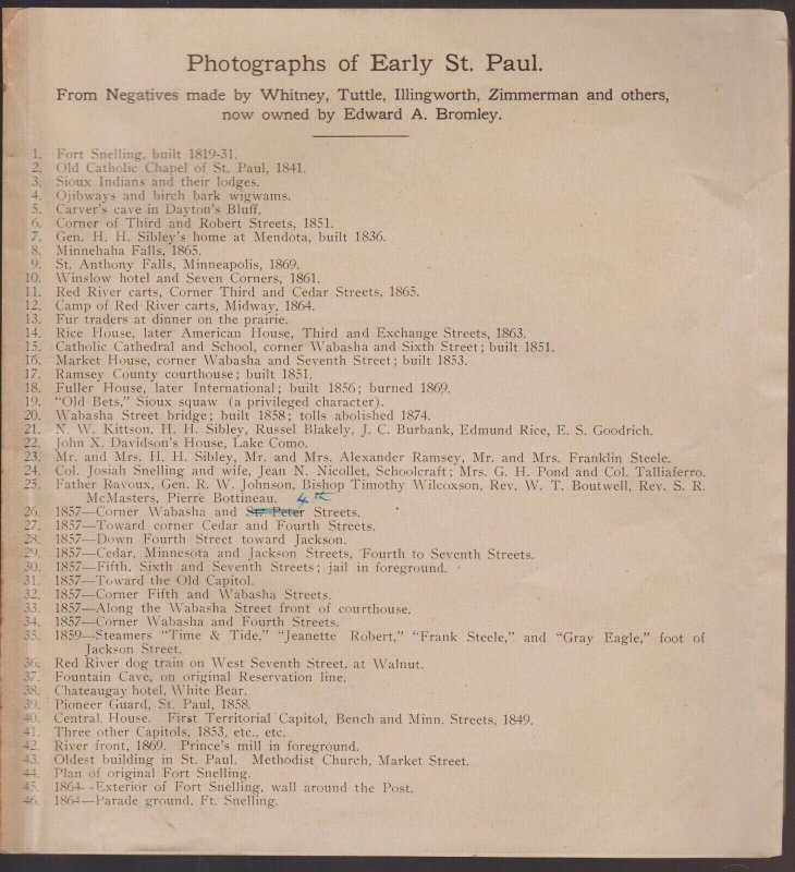 St. Paul MINNESOTA RPPC 1858 PIONEER GUARD Soldiers CIVIL WAR ERA BROMLEY #39