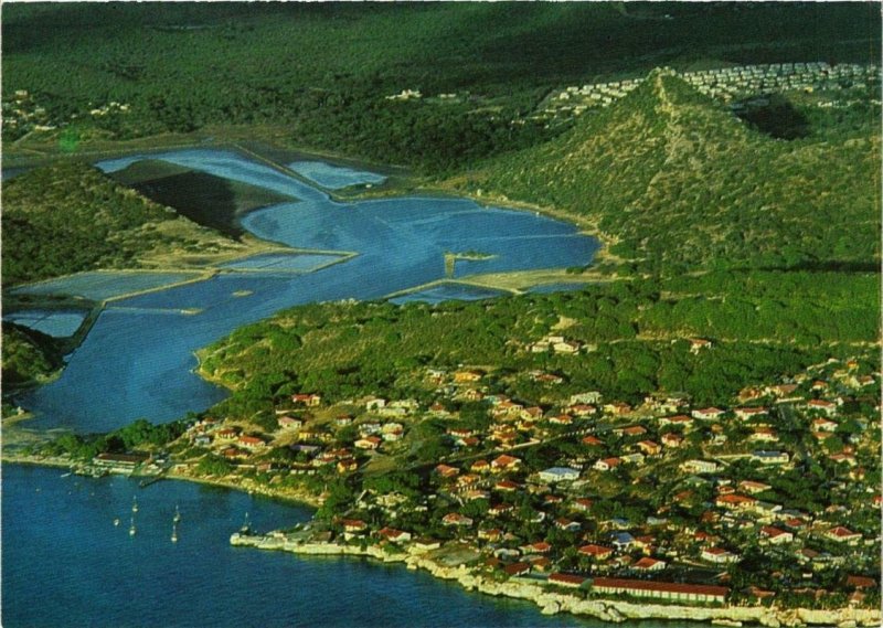 CPM AK Bird's eye view of Boca Sami, Curacao CURACAO (645774)