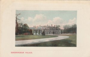 SANDRINGHAM PALACE, Norfolk - Vintage POSTCARD