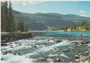 Lake San Cristoba in the Colorado Rockies near Lake City - pm 1981