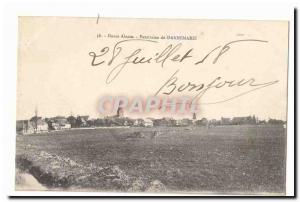 Old Postcard Panorama of Dannemarie