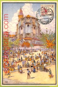 6376 - SPAIN - VINTAGE POSTCARD - Palma de Mallorca-