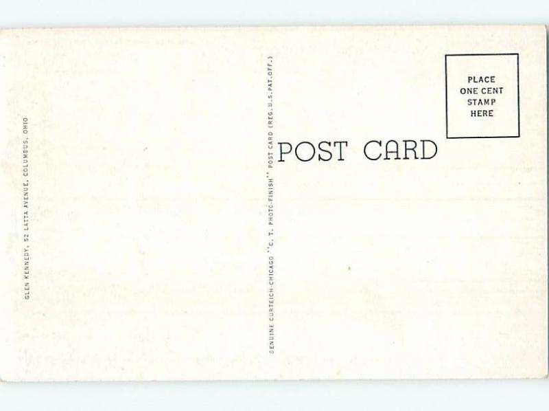 Unused W-Border CHURCH SCENE Westerville - Near Dublin & Columbus Ohio OH A6992