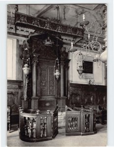 Postcard Holy Ark with the Bible, Italian Synagogue, Venice, Italy