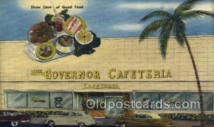 Miami Beach, FL USA The Governor Cafeteria Unused 