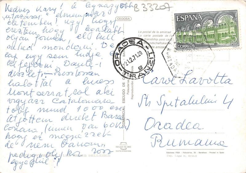 B33207 Montserrat i Les Seves Belleses   spain