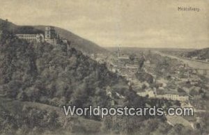 Heidelberg German Postcard Germany Post Card
