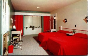 Postcard Interior of Kirby's Motel in Rochester, New York~134929