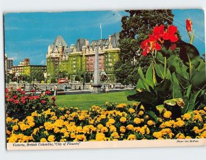 Postcard City of Flowers, Victoria, Canada