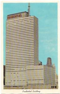 Card Prudential Building Chicago, Illinois. postmark 1962
