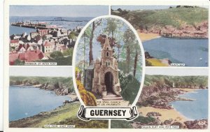 Channel Islands Postcard - Views of Guernsey   ZZ2462