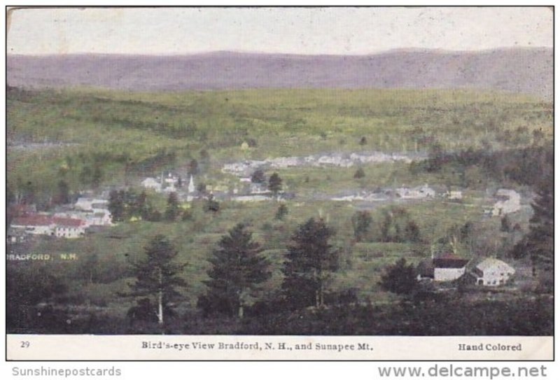 And Sunapee Mount Bird's Eye View Bradford New Hampshire