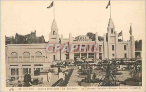 Old Postcard Dinard Casino Municipal Balneum La Terrasse Fleurie