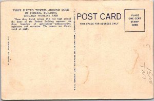 Postcard TOWER SCENE Chicago Illinois IL AO0906