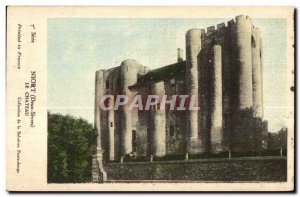 Old Postcard Niort Le Chateau