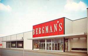 Kingston Pennsylvania Bergman's Narrows Shopping Center Vintage Postcard AA48352