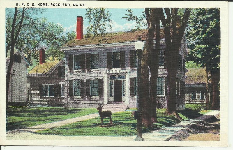 Rockland, Maine, B.P.O.E. Home