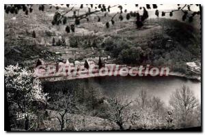 Postcard Old Lake Sarrans Aveyron La Deveze