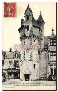 Thouars Old Postcard Hotel du President Hyndo