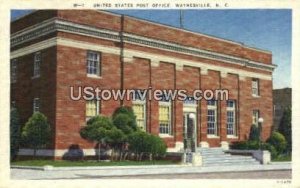 US Post Office in Waynesville, North Carolina