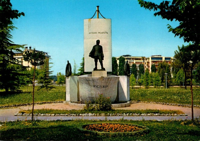 Italy Vicenza Antonio Pigafetta Monument