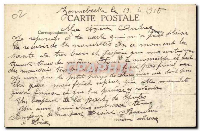 Old Postcard Soissons Famous Carrieres