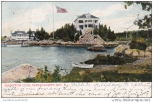 Rhode Island Narragansett Bay The Squantum Club 1907