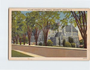 Postcard Willard Straight Hall Cornell University Ithaca New York USA