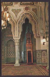 Interior Islamic Center,Washington,DC Postcard