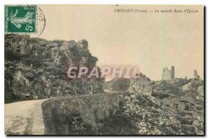 Old Postcard Crozant Creuse New Road Eguzon