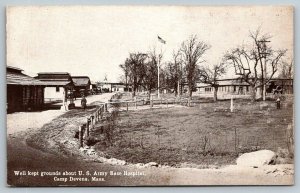 WW1  US Army Base Hospital  Fort Devens  Massachusetts   Postcard