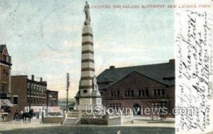 Soldiers and Sailors Monument - New London, Connecticut CT