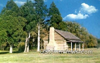 War Cabin Shiloh National Military Park  - Tennessee TN  