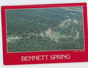 Postcard Bennett Spring State Park Lebanon Missouri USA