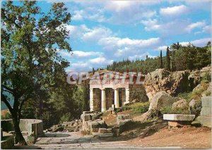 Postcard Modern Delphis The Treasury of the Athenians