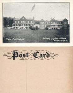 WOMELSDORF PA BETHANY ORPHANS HOME MAIN BUILDING ANTIQUE POSTCARD