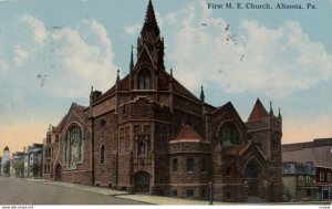 ALTOONA , Pennsylvania , 1900-10s ; First M.E. Church