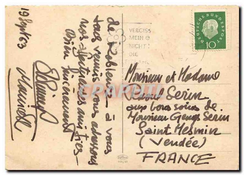 Modern Postcard Gruss Koblenz