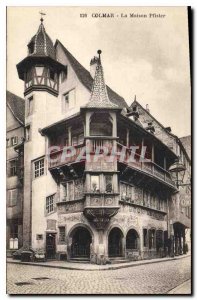 Old Postcard Colmar Pfister house
