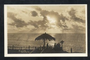 RPPC SAN DIEGO CALIFORNIA POINT LOMA SUNSET CLIFFS VINTAGE REAL PHOTO POSTCARD