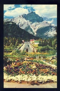 Banff, Alberta, Canada Postcard, Cascade Mountain, Cascades Of Time