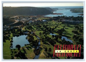 Vintage Aerial View Of The La Costo Country Club, California. Postcard 7XE