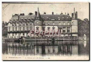 Old Postcard Rambouillet Chateau press Canals