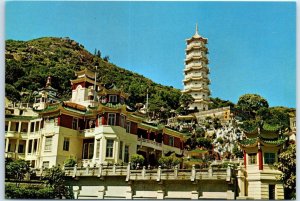 Postcard - View of Tiger Gardens - Hong Kong, China