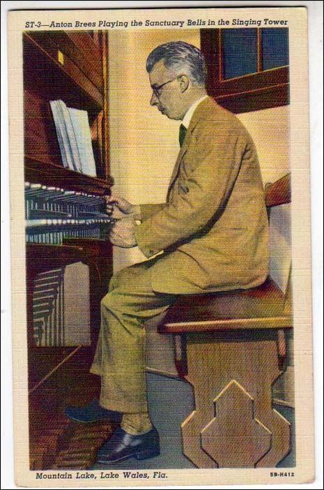 Anton Brees, Sanctuary Bells, Singing Tower, Lake Wales FL