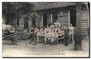 Old Postcard 79th Infantry Battalion Canteen Mrs. Ober Army Regiment