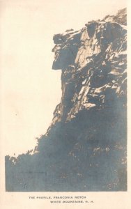 Vintage Postcard 1910's The Profile Franconia Notch White Mountain New Hampshire