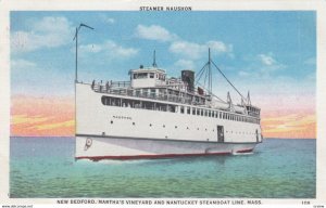 Steamer NAUSHON , New Bedford, Marthas Vineyard & Nantucket Line , 00-10s