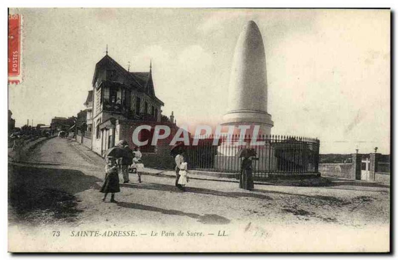 Old Postcard Sainte Adresse Sugar Loaf